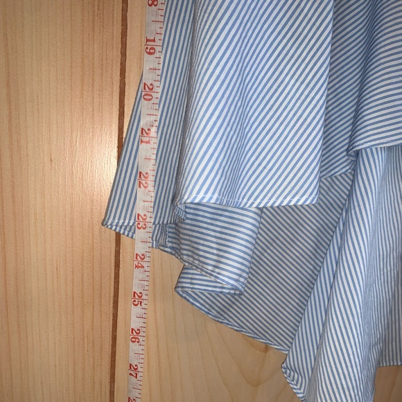 Forever 21 -contemporary-blue stripe -medium - Picture 4 of 11